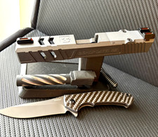 Bishop Defense Glock 19 Gen 3 Slide RMR Cut Complete G19 RXM Upper  FREE KNIFE