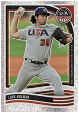 2024 Panini Stars & Stripes USA Baseball - Opening Day #8 Luke Holman