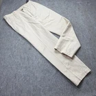 Brooks Brothers Linen Pants Men 35 x 30 Beige Straight Leg Chino