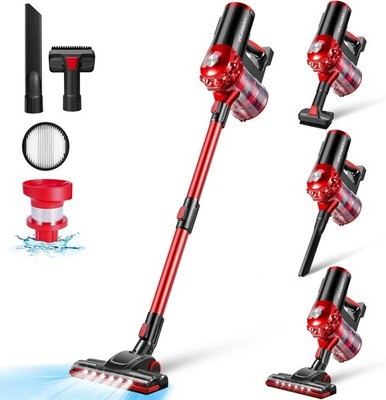 Cordless Vacuum Cleaner A200 18000Pa Suction Power 38 Minute Runtime 2200mAh