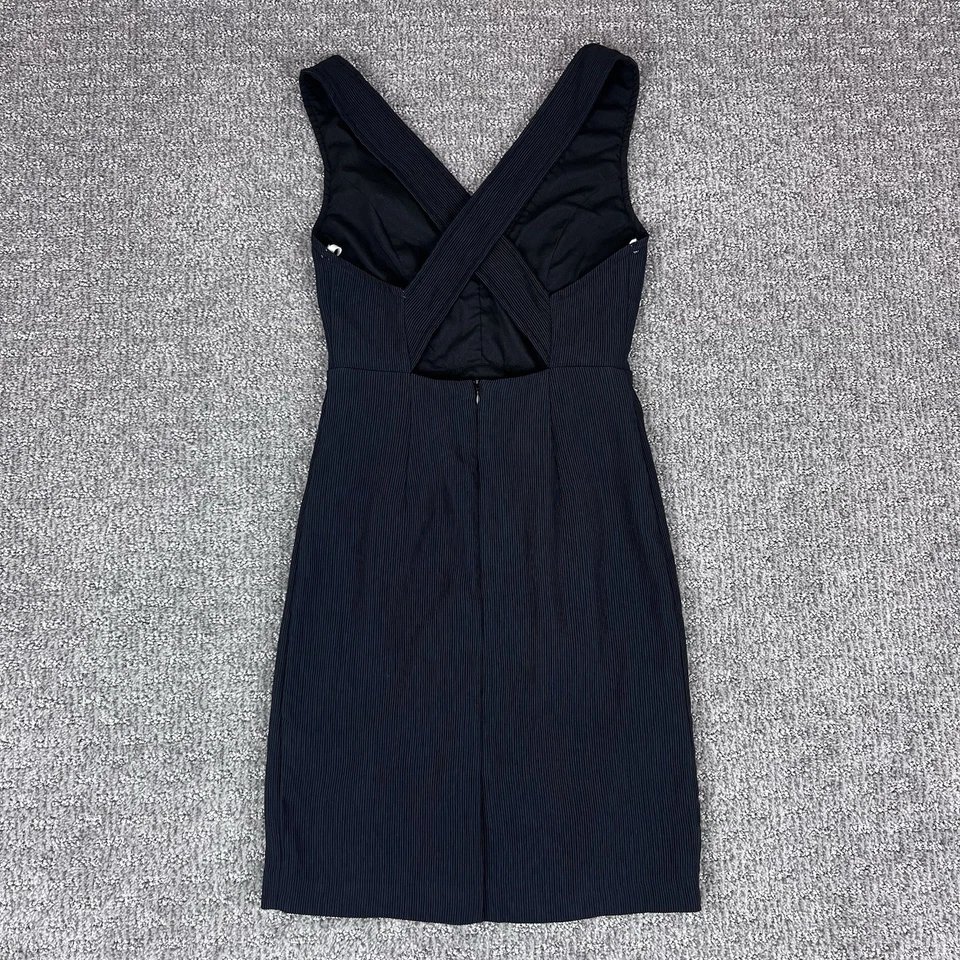 Vestido JOA Los Angeles para mujer extra pequeño mini funda sin mangas cuello en V Foto 2 de 4