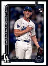 2025 Topps Baseball #384 Ben Casparius Rookie