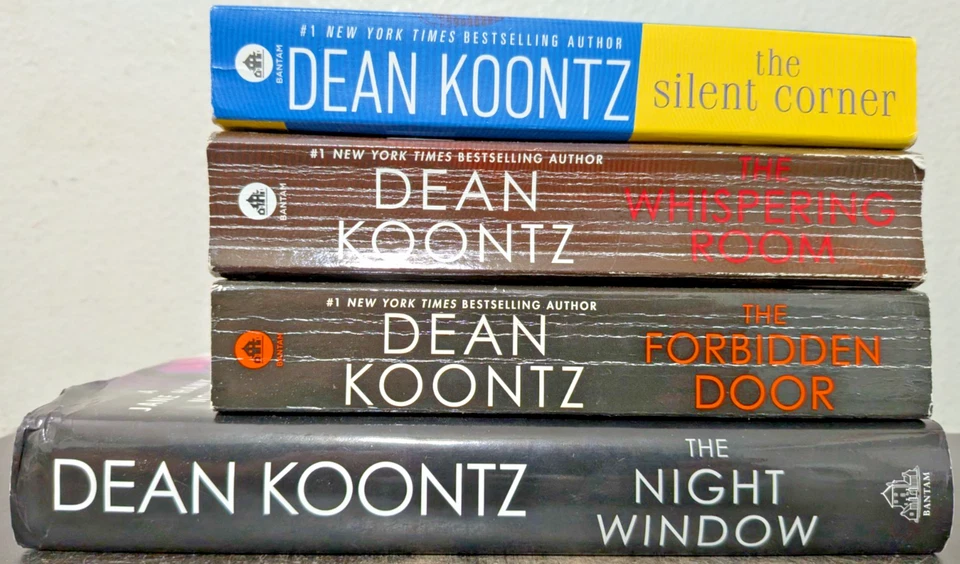 Jane Hawk Series Novels Set 4 Book Lot by Dean Koontz 1 Hardcover 3 Paperback Foto 2 de 3