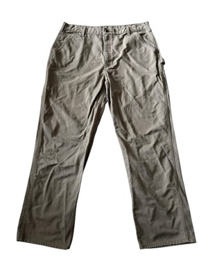 Carhartt Original Dungaree Cargo Pants Brown Bootcut Men s 40x33 Good Condition