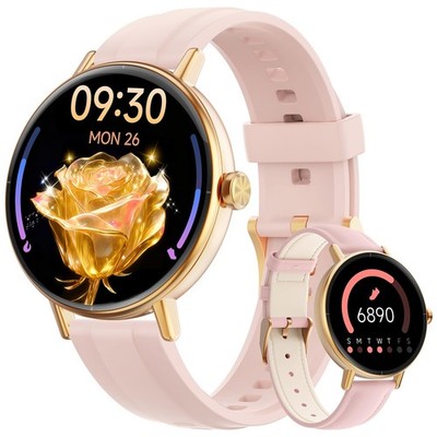 for ,1.57'' Touch Screen for iPhone& Samsung& Android,Answer/Make ,Fitness Tra...
