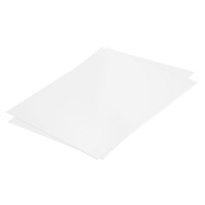 ABS Plastic Sheet 10 " x 8 " x 0.02 " ABS Styrene Sheets White 2 Pcs