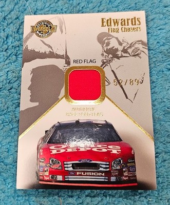 2007 Press Pass Wheels Carl Edwards Flag Chasers 52/89