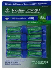 Members Mark 2mg Nicotine Lozenges, Mint 216 Count 