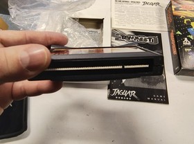 ATARI JAGUAR TEMPEST 2000 CIB 1994 FAN FAVORITE GAME- BOX -MANUAL AUTHENTIC 