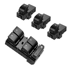 4pcs Power Window Switch Driver Side, Master Switch  3PCS Passenger Switch