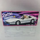 Barbie Ferrari White Sports Car Doll Vehicle 3564 Vintage Mattel 1988 SEALED NEW
