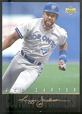 1993 Upper Deck Reggie Jackson's Clutch Performers #R5 Joe Carter Toronto Blue