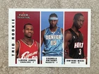 2003-04 Fleer Tradition #300 LeBron James Carmelo Anthony Dwyane Wade RC
