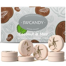 SWCANDY Shower Steamers Aromatherapy Birthday Gifts for Women Travel Essentia...