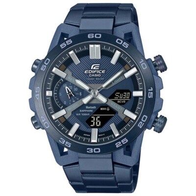 EDIFICE エディフィス ECB-200YCB-2AJF COOL BLUE Casio Edifice ECB-2000YCB-2AJF Sospensione COOL BLUE EDITION
