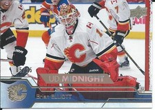 2016-17 Upper Deck Series 2 BRIAN ELLIOTT 282 UD Midnight 05/25 Spring Expo 2017