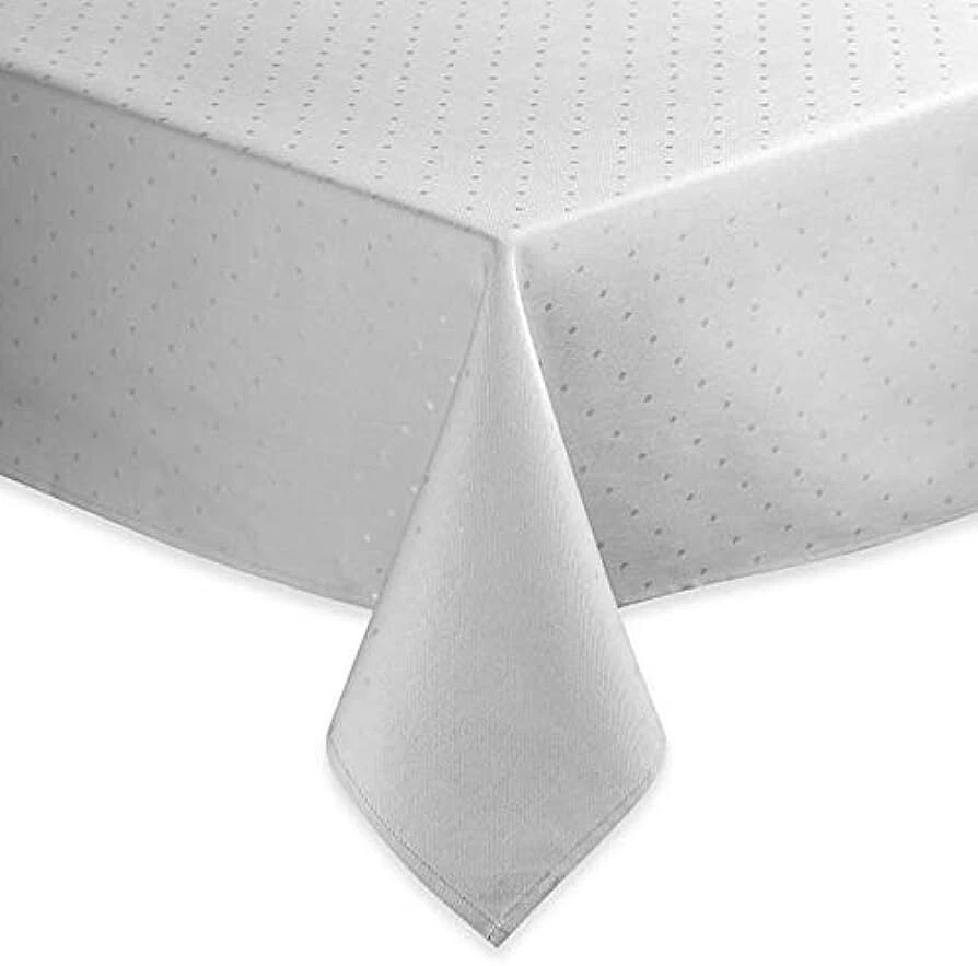 Kate Spade New York, 9 Pc Larabee Dot Napkin Tablecloth Set Tan Lite Gray 60x102 - Image 2 of 4