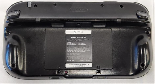 Nintendo Wii U Black GAMEPAD w/ Charger + Charging Dock Bundle WiiU WUP-010 US - Picture 4 of 4