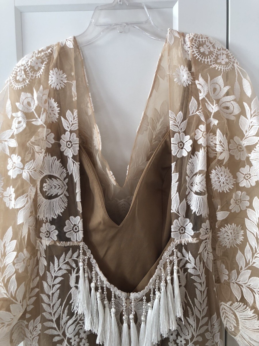 Boho Wedding Rue De Seine Style Gown UK12/US8 | eBay