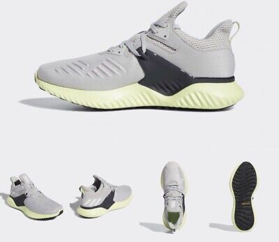 Adidas Alphabounce Beyond Shoe 7096 Continental Grey Green Men Size 11 5 New Ebay