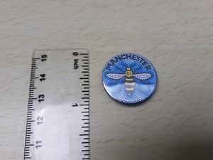 Made In Manchester - Worker Bee Button Badge, Fridge Magnet, Key Ring - Foto 2