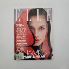 ELLE Fashion Magazine October 1989