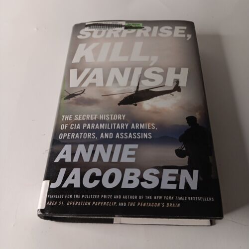 Surprise, Kill, Vanish: The Secret History of  CIA by Annie Jacobsen HC (2019) - Picture 1 of 10