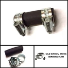 CLASSIC MINI RUBBER BYPASS HOSE & CLIPS GZA2083 WATER PUMP 850 998 HEAD BF1