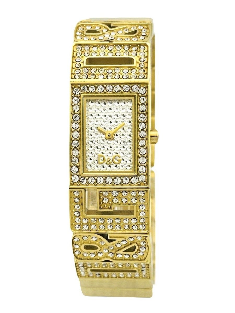 Dolce & Gabbana Ladies Dress Watch DW0287 Yellow Gold Tone Dolce & Gabbana Ladies Dress Watch DW0287 Yellow Gold Tone
