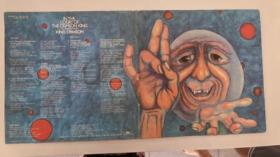 KING CRIMSON in the court of crimson 1ST UK PINK Island LP A2, B4
