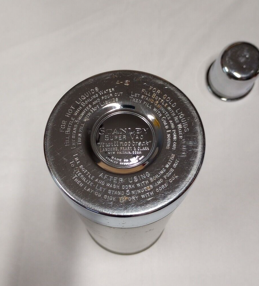 Vintage Stanley Super Vac Thermos N944 Made In USA **No Cork** eBay