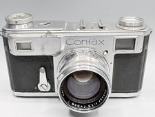Zeiss Ikon Contax II con fotocamera mirino Carl Zeiss Sonnar 1:1,5/5 cm #2395161-35