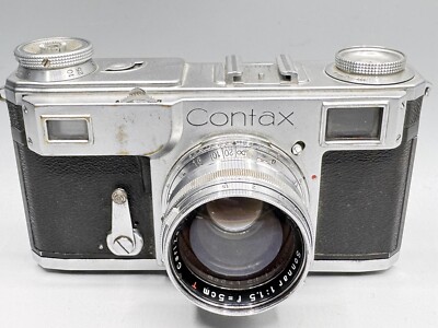 Zeiss Ikon Contax II mit Carl Zeiss Sonnar 1:1,5/5cm  Sucherkamera #2395161-35