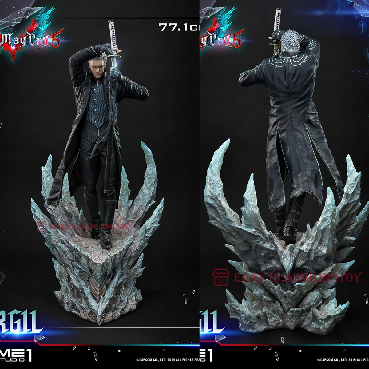 1/4 Prime 1 Studio P1S Devil May Cry 5 Hank Virgil Dark Slayer