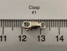 Sterling Lobster Clasps Split Rings Jump Ring Hardware Jewelry Repair Silver 925
