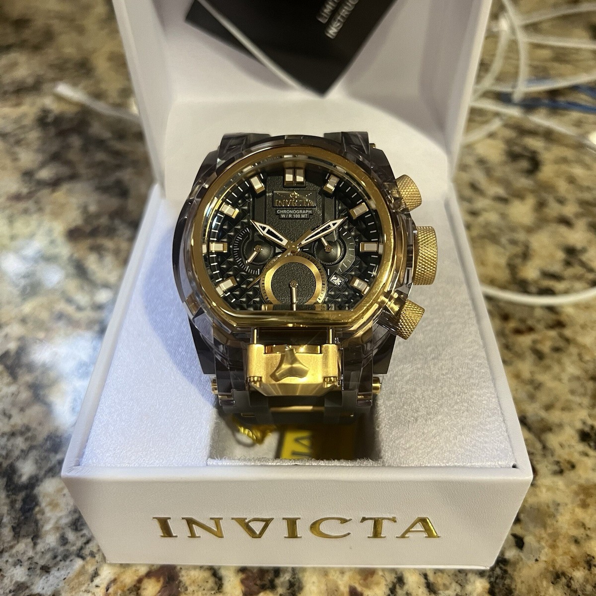 Invicta Bolt Zeus Magnum 52mm Anatomic Dual Dial Chronograph Invicta Bolt Zeus Magnum 52mm Anatomic Dual Dial Chronograph