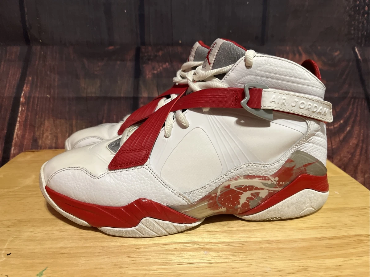 Jordan shoes sales white red