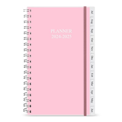 2025 Pocket Planner, A6 Weekly Planner with Monthly Tabs, Run Jan 2025-Dec 20...