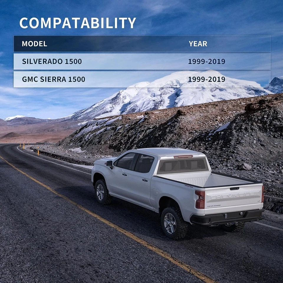 2'' Rear Leveling Lift Block Kit For 1999-2019 Chevy Silverado 1500 GMC Sierra - Image 2 of 4