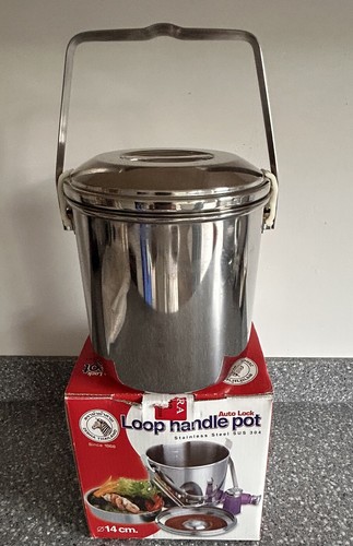 Zebra Head - Stainless Billy Can - Loop Handle Pot - SUS 304 - 14cm | eBay