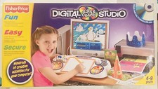 Fisher-Price Digital Studio Arts  Crafts Expanded Software Edition Ages 4-9