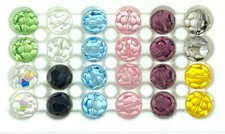 2 pcs X 14 mm 5000 Faceted round Swarovski Element. Choose colors