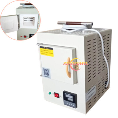 1.5KW 1000  Lab Furnace Ceramic Fiber Integrated High Temperature Muffle Furnace