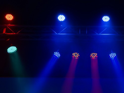 110W PAR Can Light 36LED RGB Stage Lighting DMX DJ Party Wash Up Lights - Picture 4 of 28