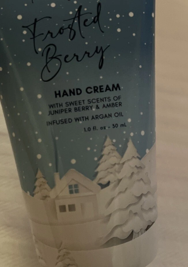 2 cremas de manos Andrea Grace 1 fl oz solsticio de invierno bayas esmeriladas nuevas y selladas Foto 2 de 4