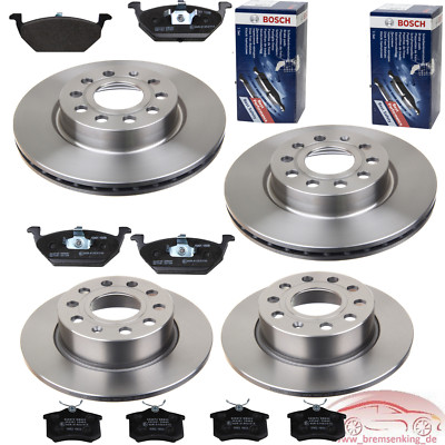 VW Passat 3B 3BG 3B2 facelift Bremsen HM Scheiben + BOSCH Beläge vorne + hinten