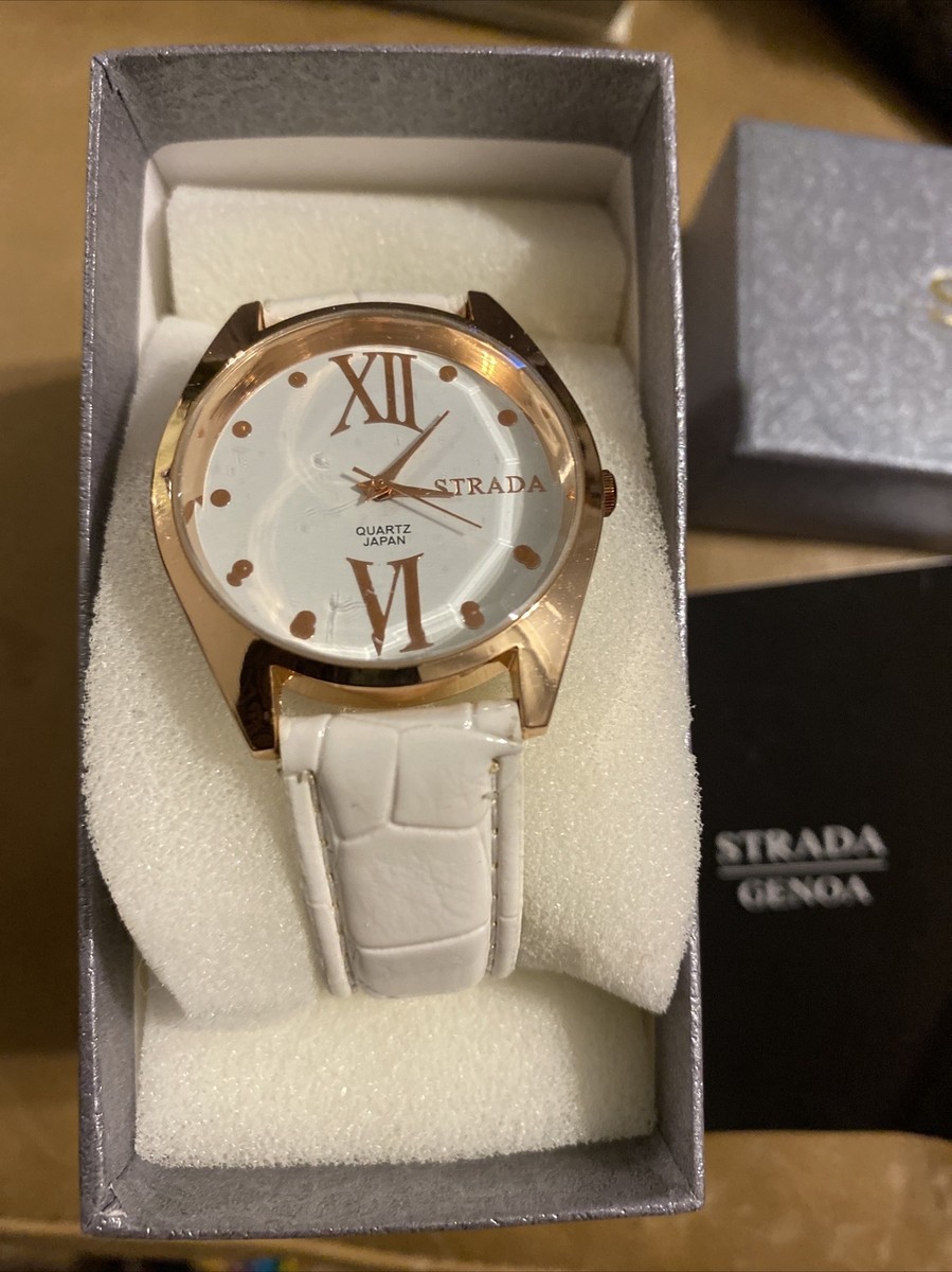 New in Box Women\'s Strada Genoa Bulk Watch Lot of Four (4) Fresh Batteries Strada Women Casual Wristwatches for sale | eBay main image 2