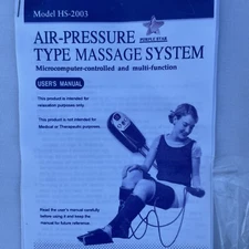 Purple Star HS-2003 Air Pressure Type Massage Slimmer System