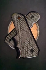 1911 Full/Gov't Size Fingergroove Grips Custom "Raptor" Armor Ambi All Colors