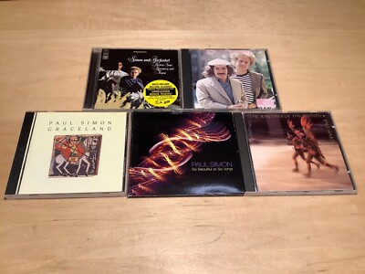 PAUL SIMON & ART GARFUNKEL 5 CD Lot
